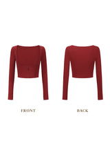 "Strawberry Jam" sports cardigan