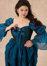 カーブ&プラス モルフォヘレナコルセットドレス