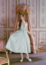 「アフタヌーンスウィートティー」ドレス(ブルー)