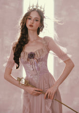 「紫の鴛鴦姫」ドレス