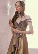 「紫金のアリア」ドレス