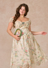 「蝶の記」ドレス 大きいサイズ