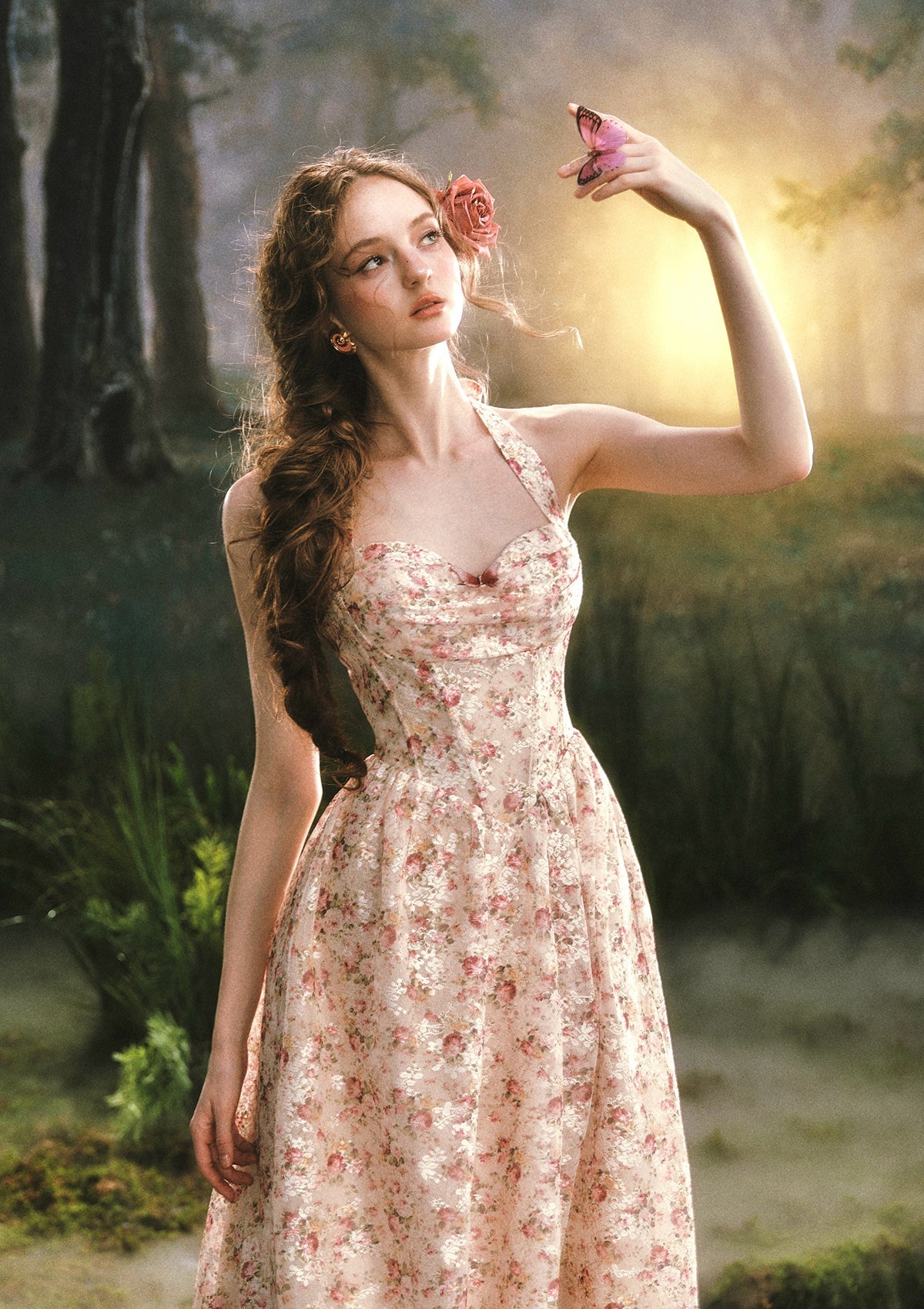 Wildwood Rose Corset Dress