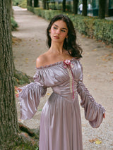 ラベンダーヒューパルテノンドレス