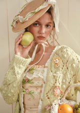 カーブ&プラス パフュームドールハウス ニットカーディガン