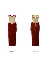 "Spanish Wild Rose" Corset Dress