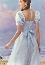 「パラダイス島の波」コルセットドレス大きいサイズ