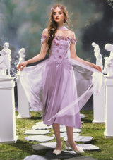 「紫アイリスの詩」ワンピース