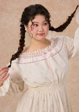 カーブ&プラス 白椿ドレス