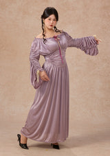 カーブ&プラス ラベンダーヒューパルテノンドレス