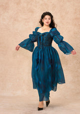 カーブ&プラス モルフォヘレナコルセットドレス