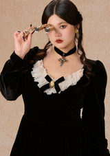 カーブ&プラス デイ&ナイトパーティードレス