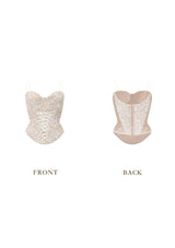 "Moon dream weaving" corset