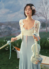 「薔薇の潮汐」ニットカーディガン