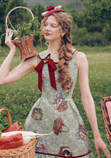 「木苺の花かご」ドレス