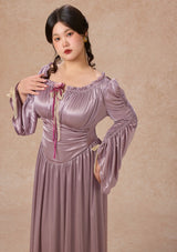 カーブ&プラス ラベンダーヒューパルテノンドレス