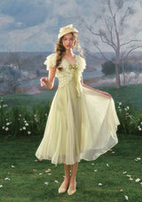 「春のお出かけ」ドレス