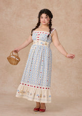 カーブ&プラス お出かけストローハットドレス ベアーズキッチンワンピース