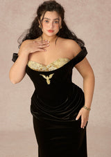 「ゴールデンイーグルの女神」ドレス 大きいサイズ