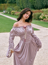 ラベンダーヒューパルテノンドレス