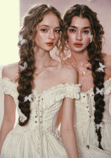 「双生蝶」ショートドレス