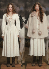 ホワイトチョコレートウォリアーコルセットドレス