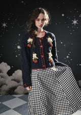 ストロベリーモンブラン ニットカーディガン