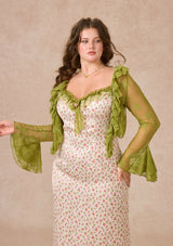 「魔法の森」カーディガン 大きいサイズ