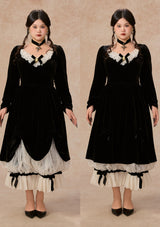 カーブ&プラス デイ&ナイトパーティードレス