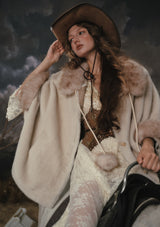 スエードアンダーバストコルセット