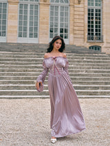 ラベンダーヒューパルテノンドレス