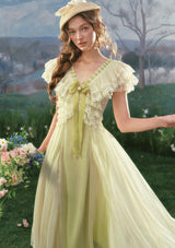 「春のお出かけ」ドレス