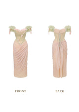 "Flying Flowers and Sounds" Dress