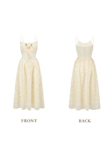 「ジャスミン夢捕り網」ドレス