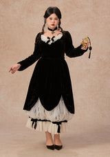 カーブ&プラス デイ&ナイトパーティードレス