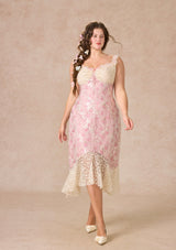 「花蔓の妖精の靴」ドレス 大きいサイズ