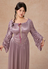 カーブ&プラス ラベンダーヒューパルテノンドレス