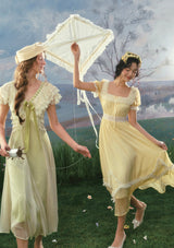 「春のお出かけ」ドレス