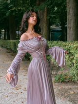 ラベンダーヒューパルテノンドレス