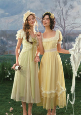 「イエローカイト」ドレス