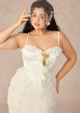 「聖なる告白」コルセットドレス 大きいサイズ