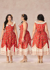 「くまのトマトソース」ドレス 大きいサイズ