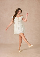 「双生蝶」ショートドレス 大きいサイズ