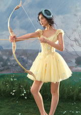 「花の射手」コルセットドレス