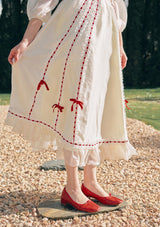「赤い木苺の手紙」ドレス
