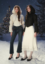 リトルホワイトウォリアー ダウンジャケット