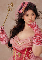 「グレープグリンダ」コルセットドレス 大きいサイズ