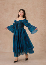 カーブ&プラス モルフォヘレナコルセットドレス