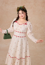 カーブ&プラス チェリーバイト ドレス