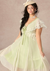 「春のお出かけ」ドレス 大きいサイズ